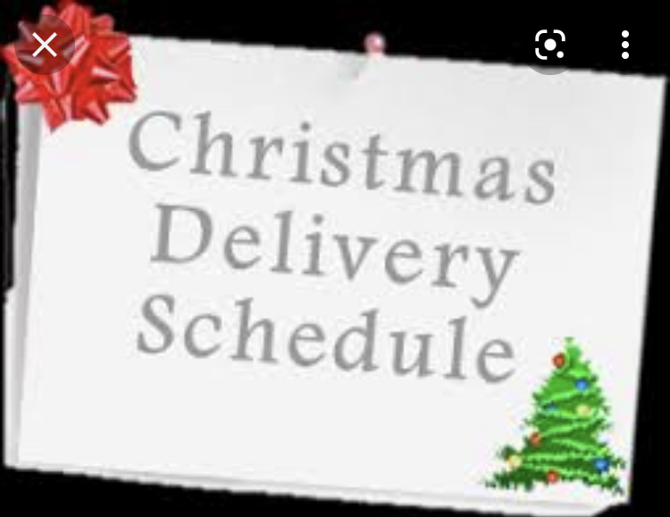 Christmas Delivery Schedule at Express Food Service Express Foods NI